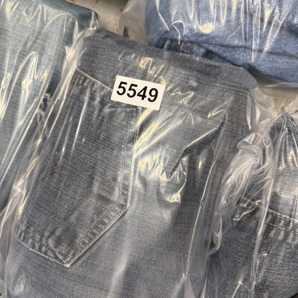 Levis 505 Regular Fit Straight Leg Blue Denim Jeans Mens 40x34 00505-1330